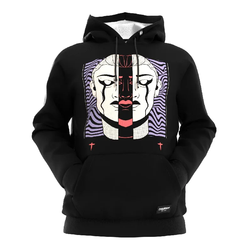 Hoodie for warm winter day trips -Hoodie for stylish outfits -Two Faced Hoodie