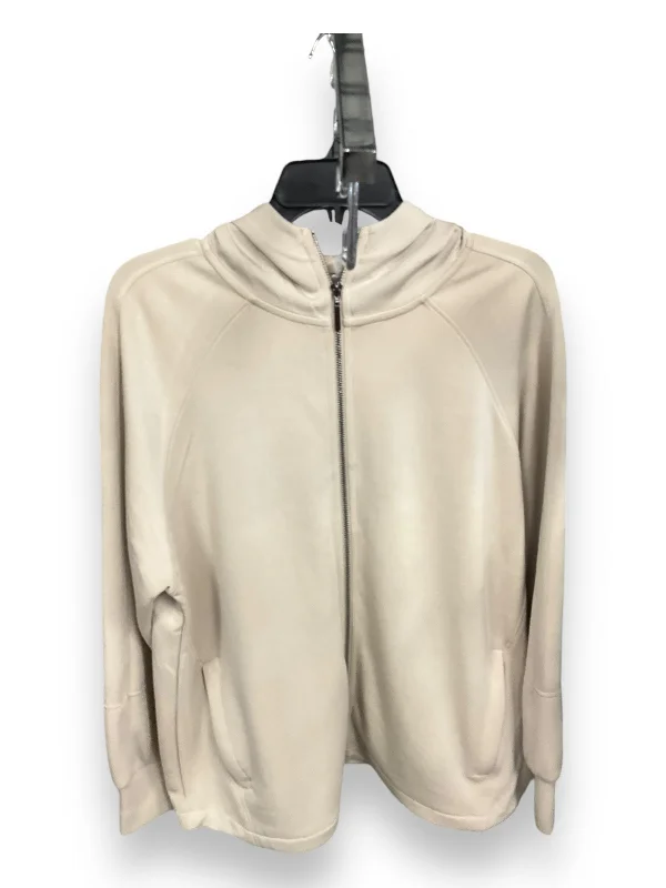 Sweatshirt for casual hangouts -Sweatshirts for movie marathon days -Sweatshirt Hoodie By Cable And Gauge In Tan, Size: L