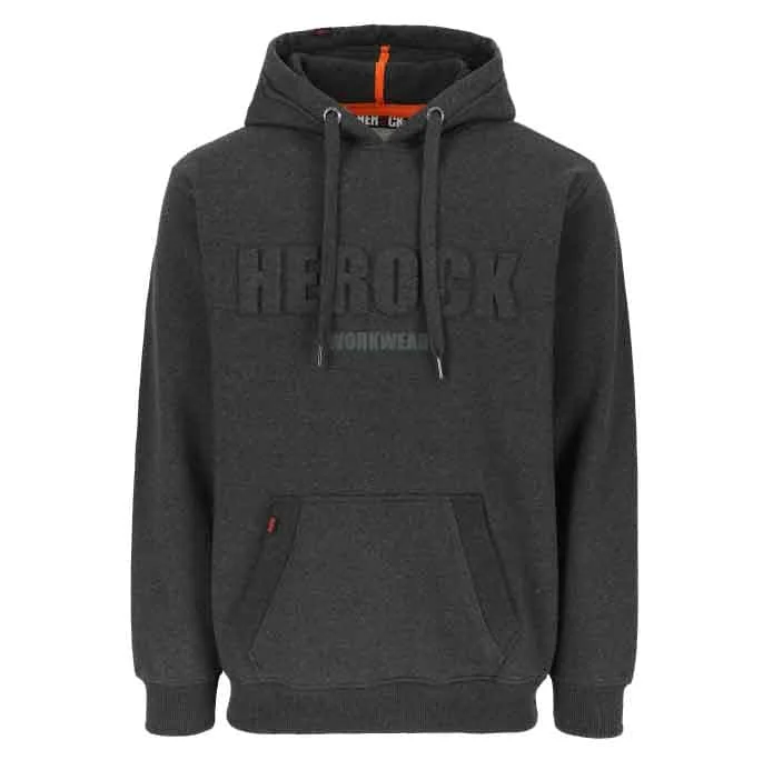 Hoodie for sporty and cozy looks -Hoodie for hoodie for cold evenings -Herock Hali 23MSW2103 Logo Hoodie