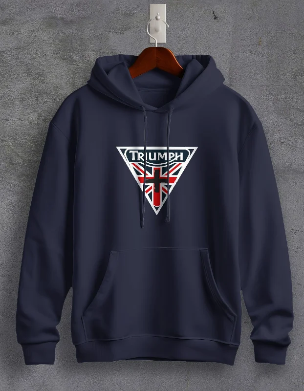 Hoodie for comfy casual trips -Hoodie for oversized hoodie lovers -Triumph Printed Unisex Hoodie For Men/Women