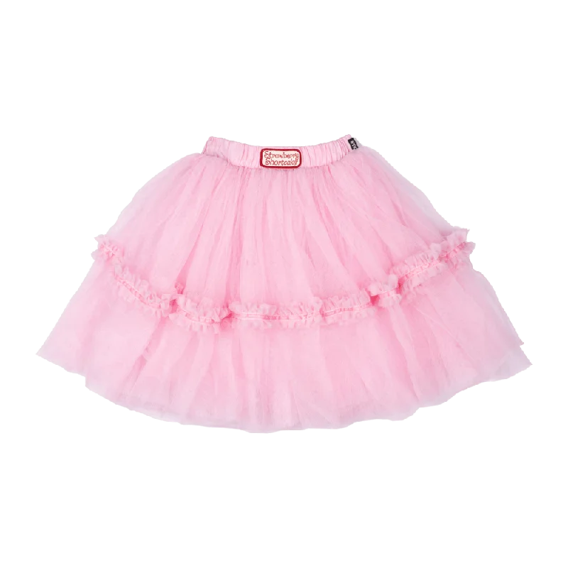 Skirts for chic event styling -Rock Your Baby Tulle Skirt - Strawberry Shortcake