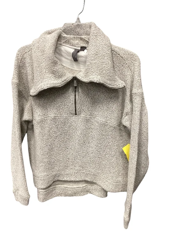 Sweatshirt for warm winter outings -Sweatshirts for vintage vibes -Sweatshirt Collar By Sweaty Betty In Grey, Size: Xs