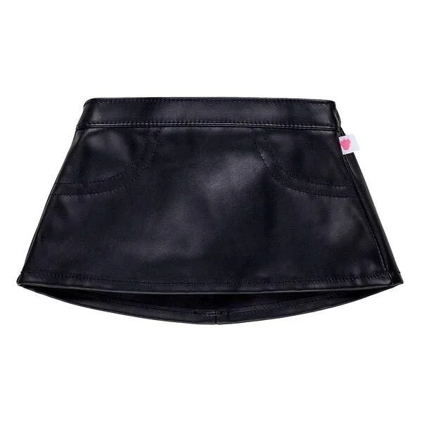 Skirts for parties -Faux Leather Skirt