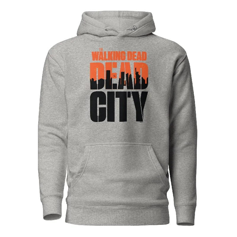 Hoodie for comfortable streetwear -Hoodie for hoodie for street chic style -Dead City Skyline Hoodie