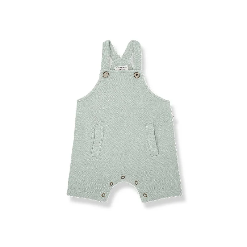 Shorts for light athletic wear -1+ in the family Luke Fleece Short Overall - Jade