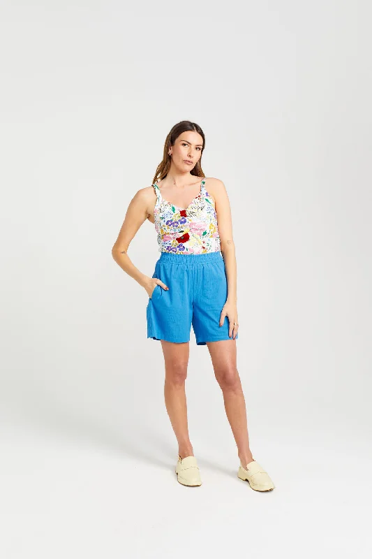 Shorts for running errands -Snap Short - Marine