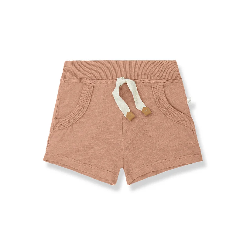 Shorts for cool evenings -1+ in the family Luigi Bermuda Shorts - Apricot