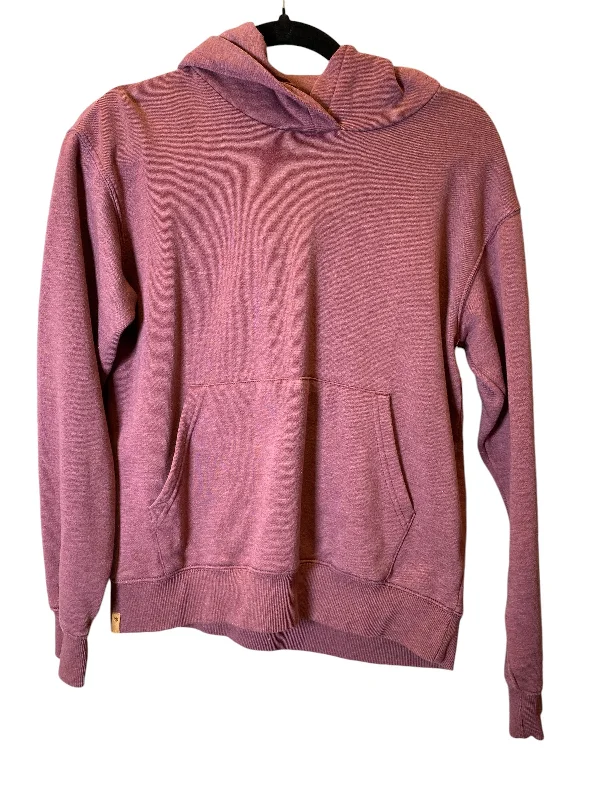 Sweatshirt for casual layering wear -Sweatshirts for enjoying cozy weather -Sweatshirt Hoodie By Taos In Mauve, Size: S