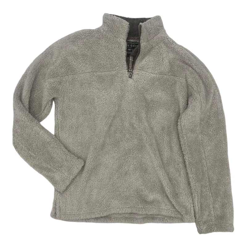 Sweatshirt for versatile fashion -Sweatshirts for chilly nights out -Sweatshirt Collar By Clothes Mentor In Tan, Size:S