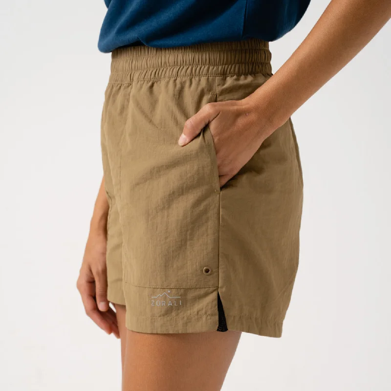 Shorts for outdoor picnics -Womens Reversible Recycled Short