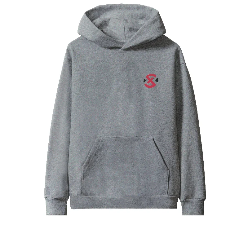 Hoodie for trendy and comfortable wear -Hoodie for hoodie with warm fleece -XSET CORE LOGO HOODIE