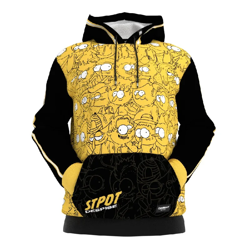 Hoodie for warm and relaxed street looks -Hoodie for hoodie with matching sweatpants -STPDT Despise Hoodie