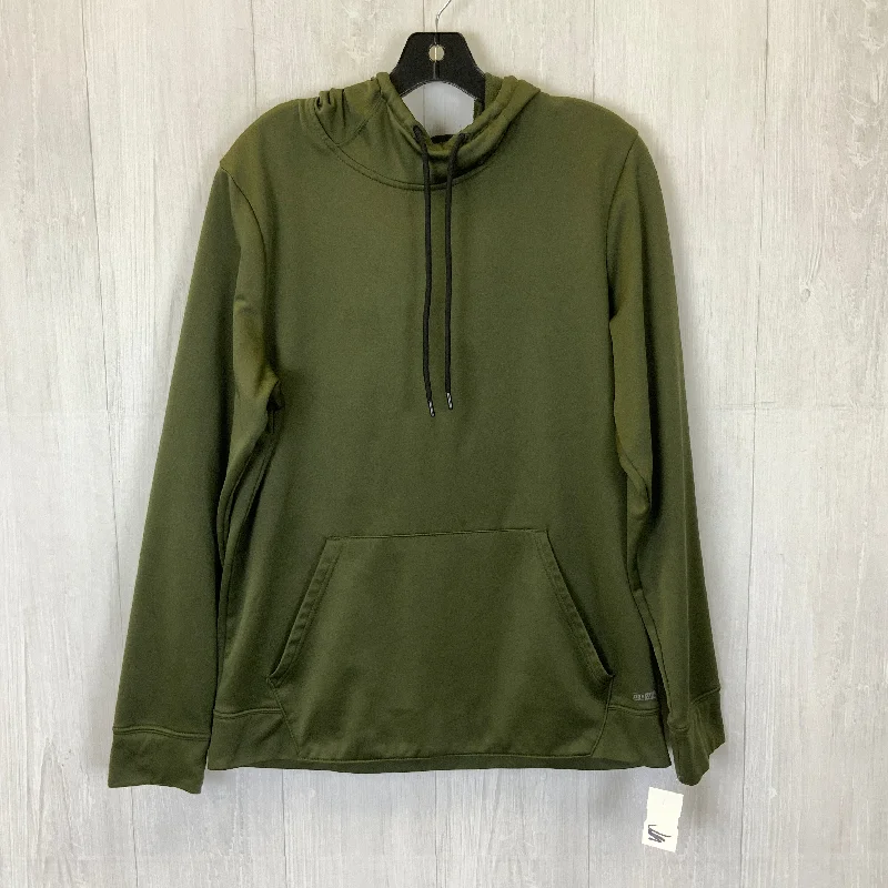 Sweatshirt for sporty chic look -Sweatshirts for chilly nights -Sweatshirt Hoodie By Balance Collection In Green, Size: M