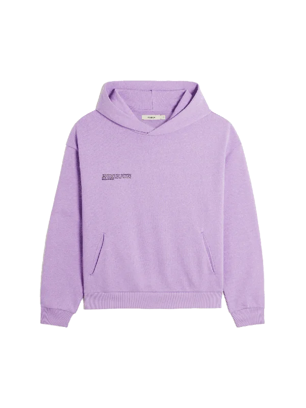 Hoodie for cold-weather travel outfits -Hoodie for men -Mens 365 Heavyweight Hoodie—orchid purple