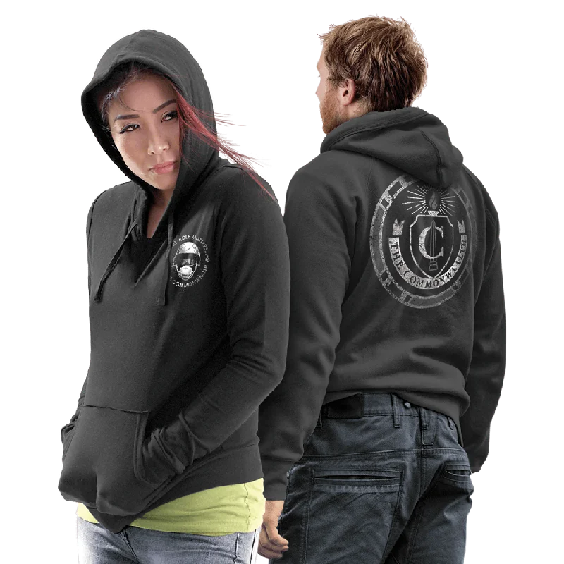 Hoodie for stylish street fashion -Hoodie for hoodie with buttons -The Walking Dead Commonwealth Hoodie