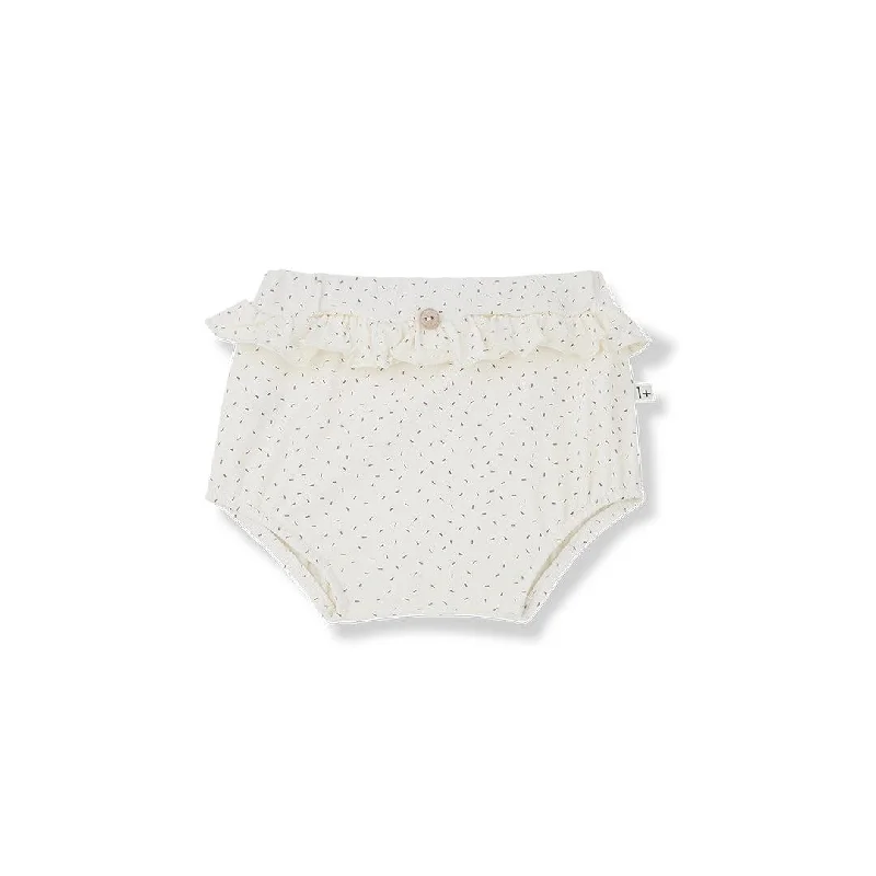 Shorts for family day trips -1+ in the family Sio Printed Bloomers - Ecru