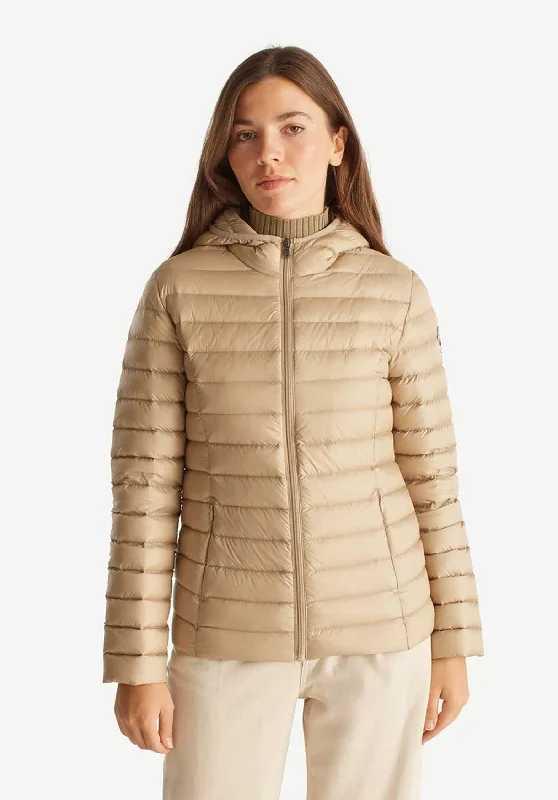 Jacket for family road trips -Jacket Clo Beige