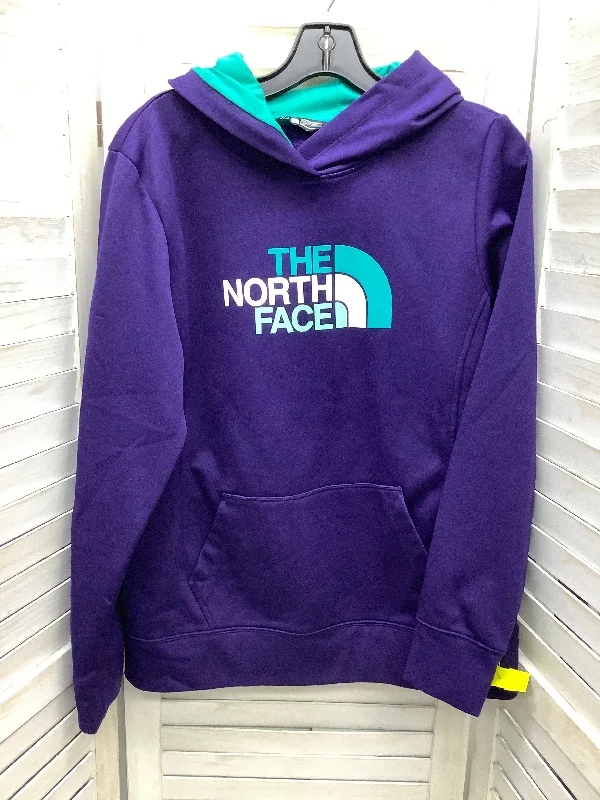 Sweatshirt for relaxed cool-weather looks -Sweatshirts for staying cozy in fall -Sweatshirt Hoodie By The North Face In Purple, Size: L