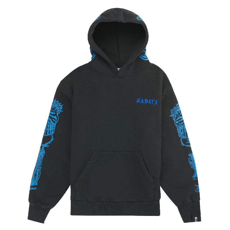 Hoodie for trendy and fashionable winter layering -Hoodie for customized hoodie -Sabata Hoodie 2.0 | Blue/Black