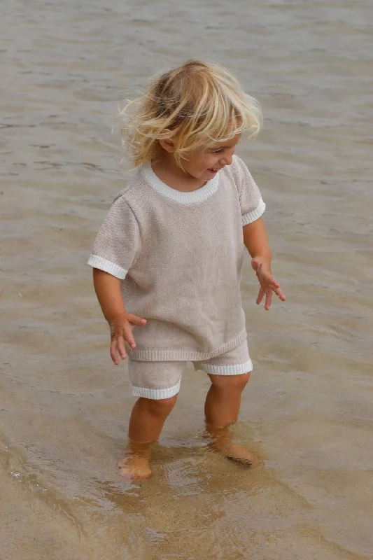 Shorts for fun family vacations -Mini Knit Shorts