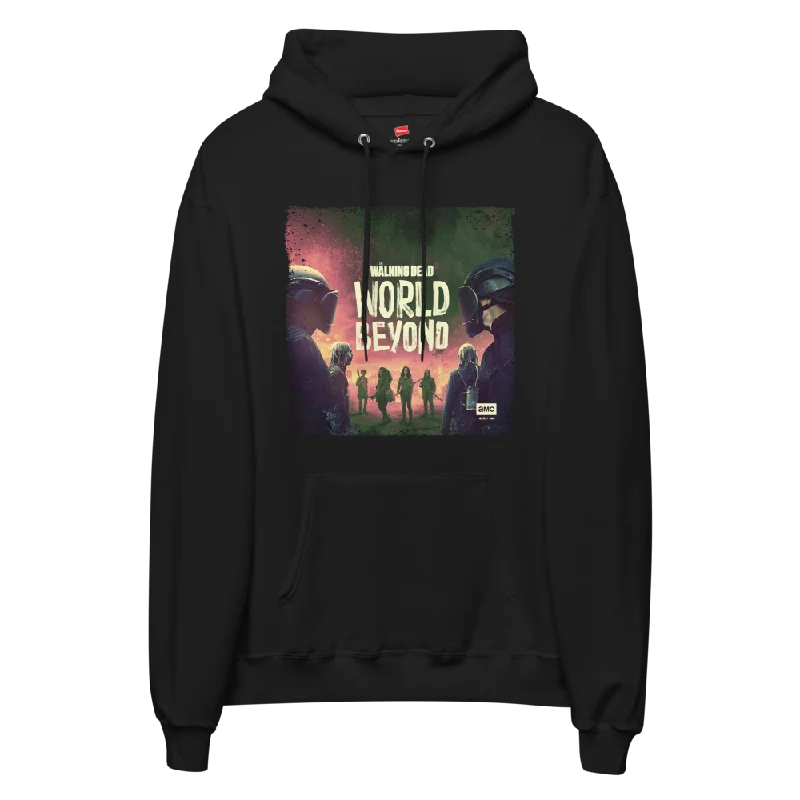 Hoodie for comfortable athleisure moments -Hoodie for trendy looks -The Walking Dead: World Beyond Season 2 Key Art Fleece Hooded Sweatshirt