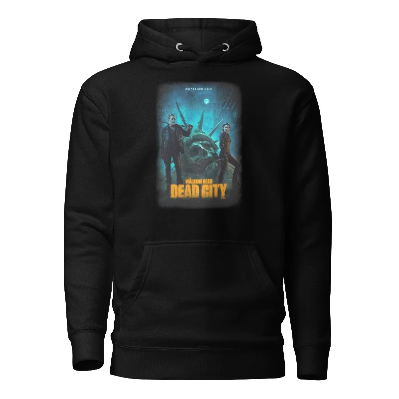 Hoodie for street-chic wear -Hoodie for college students -Dead City Key Art Adult Hoodie