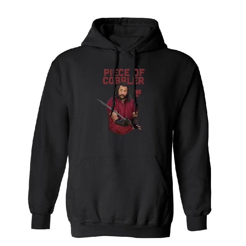 Hoodie for winter street adventures -Hoodie for work from home -The Walking Dead Jerry Piece of Cobbler Fleece Hooded Sweatshirt