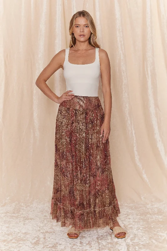 Skirts for classic fall fashion -Zuri Maxi Skirt