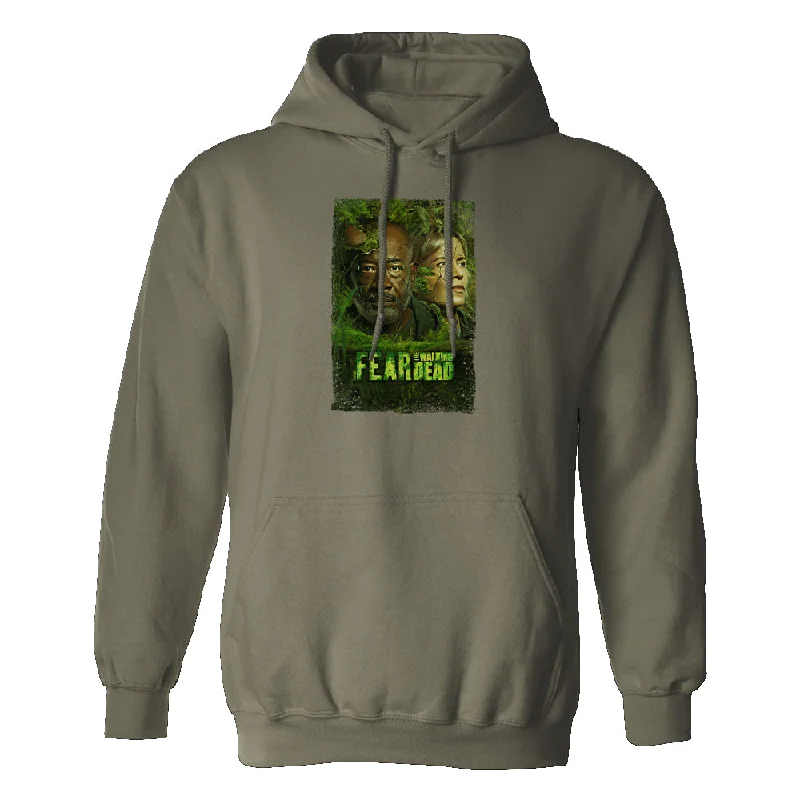 Hoodie for cozy sporty style -Hoodie for hiking -Fear The Walking Dead Season 8A Key Art Hooded Sweatshirt