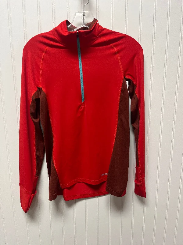 Sweatshirt for everyday streetwear layering -Sweatshirts for stylish cozy evenings -Athletic Sweatshirt Collar By Patagonia In Red, Size: Xs