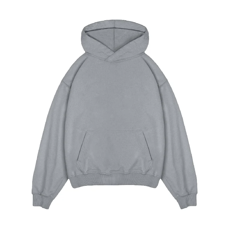 Hoodie for versatile urban style -Hoodie for luxury looks -Hoodie - Ocean Grey