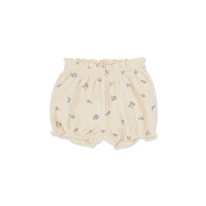 Shorts for street chic fashion -Konges Slojd Itty Bloomers - Bonderose Blue