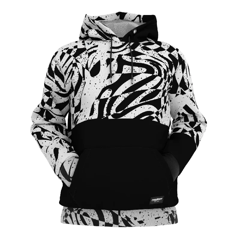 Hoodie for versatile and fashionable casual wear -Hoodie for matching outfits -Check-Crash Hoodie