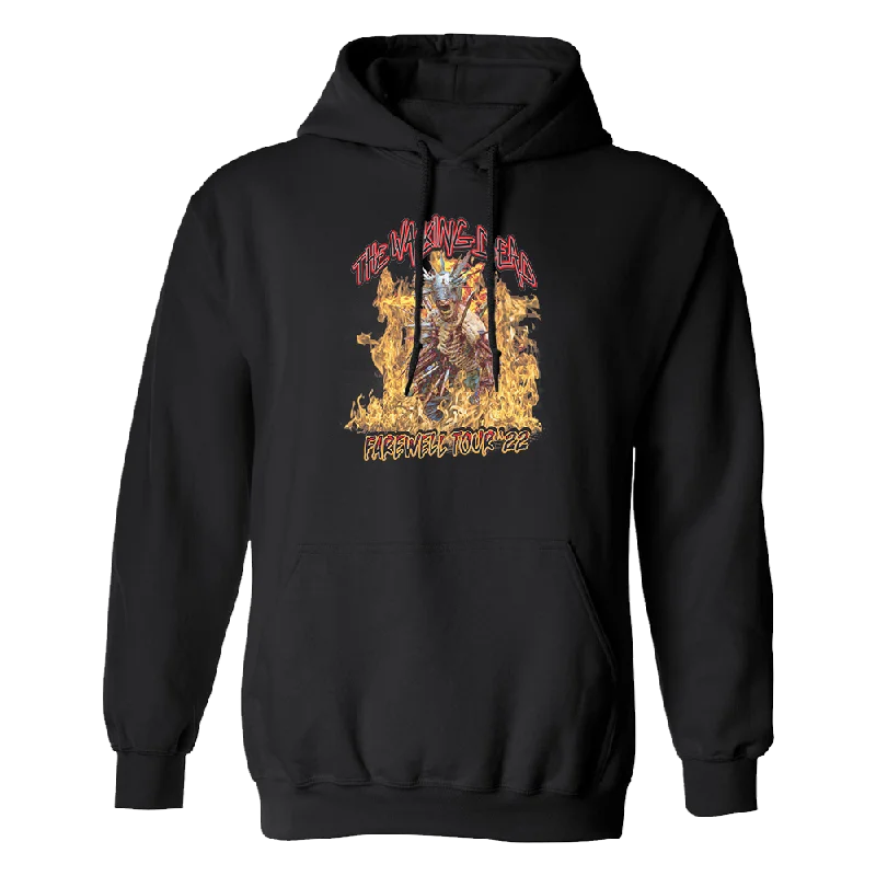 Hoodie for chilly evening hangs -Hoodie for hoodie with bold statement -The Walking Dead Farewell Tour Walker Fleece Hooded Sweatshirt