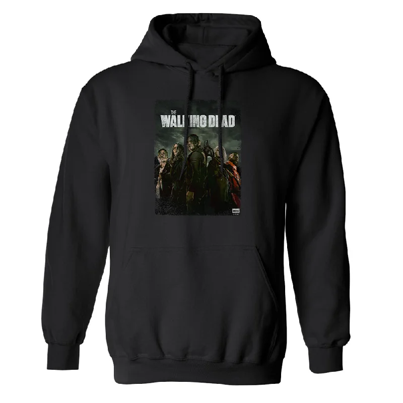 Hoodie for cozy, stylish streetwear -Hoodie for hoodie with relaxed fit -The Walking Dead Season 11A Key Art Fleece Hooded Sweatshirt