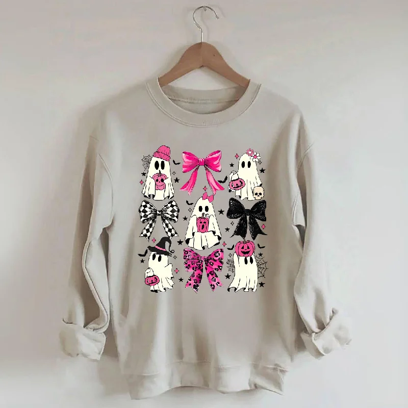 Sweatshirt for casual street fashion -Sweatshirts for sporty chic -Coquette Halloween Sweatshirt