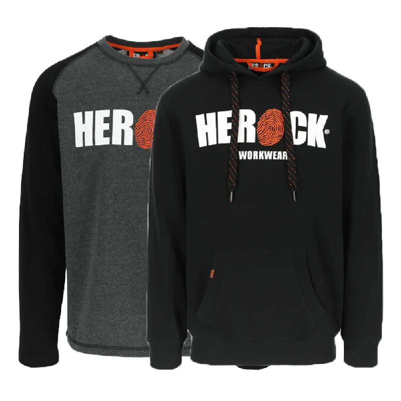 Hoodie for cozy athleisure outfits for winter -Hoodie for hoodie with quilted pattern -Herock Hero Hoodie & Logo Sweatshirt Jumper