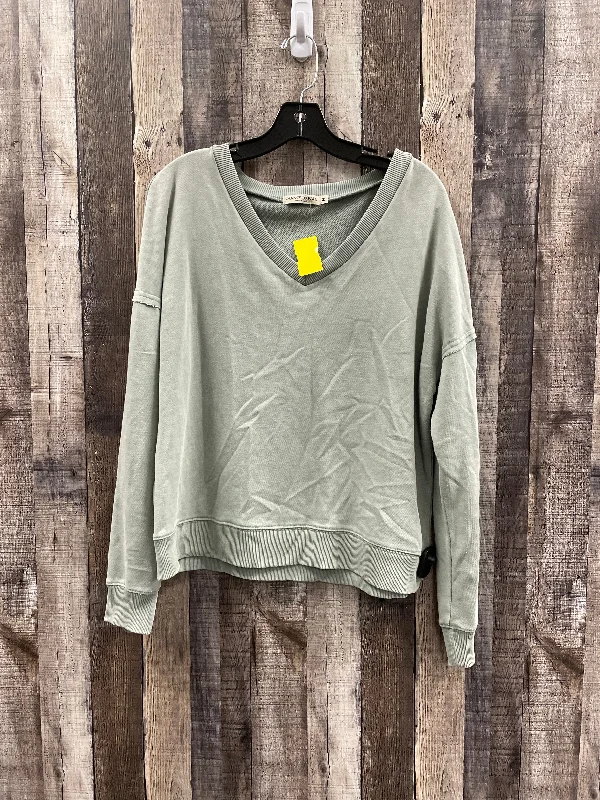 Sweatshirt for workout sessions -Sweatshirts for casual outings -Sweatshirt Crewneck By Cme In Green, Size: M