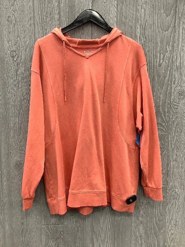 Sweatshirt for laid-back style -Sweatshirts for warm weather -Athletic Sweatshirt Hoodie By Athleta In Coral, Size: L