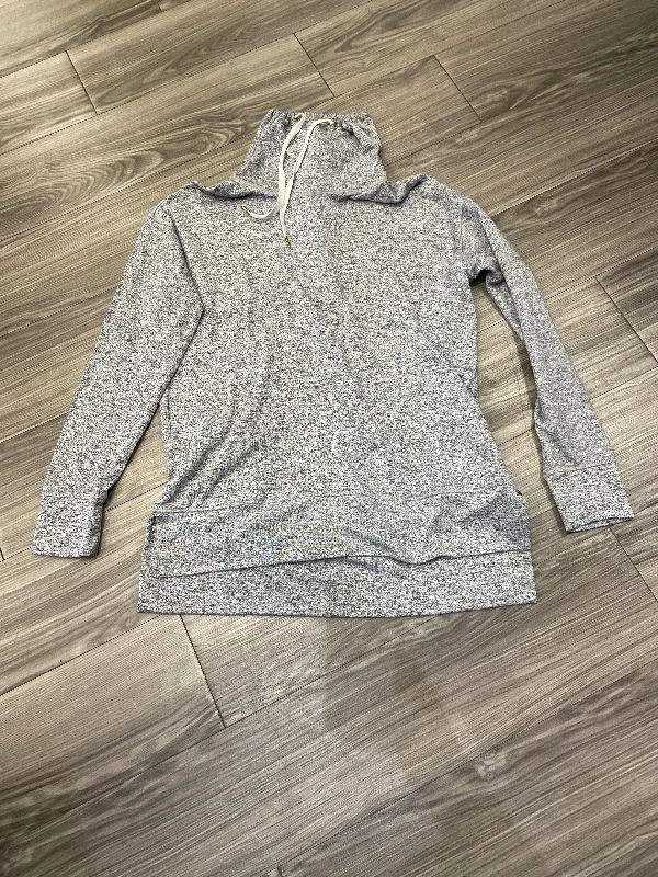 Sweatshirt for fashionable chill-out looks -Sweatshirts for trendy travel outfits -Sweatshirt Collar By Old Navy In Grey, Size: L