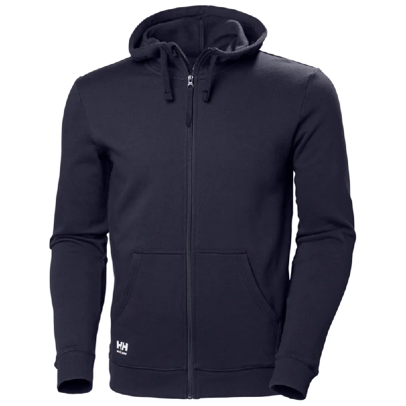 Hoodie for cozy hoodie layering in winter -Hoodie for hoodie with unique features -HELLY HANSEN 79216 MANCHESTER FULL ZIP HOODIE