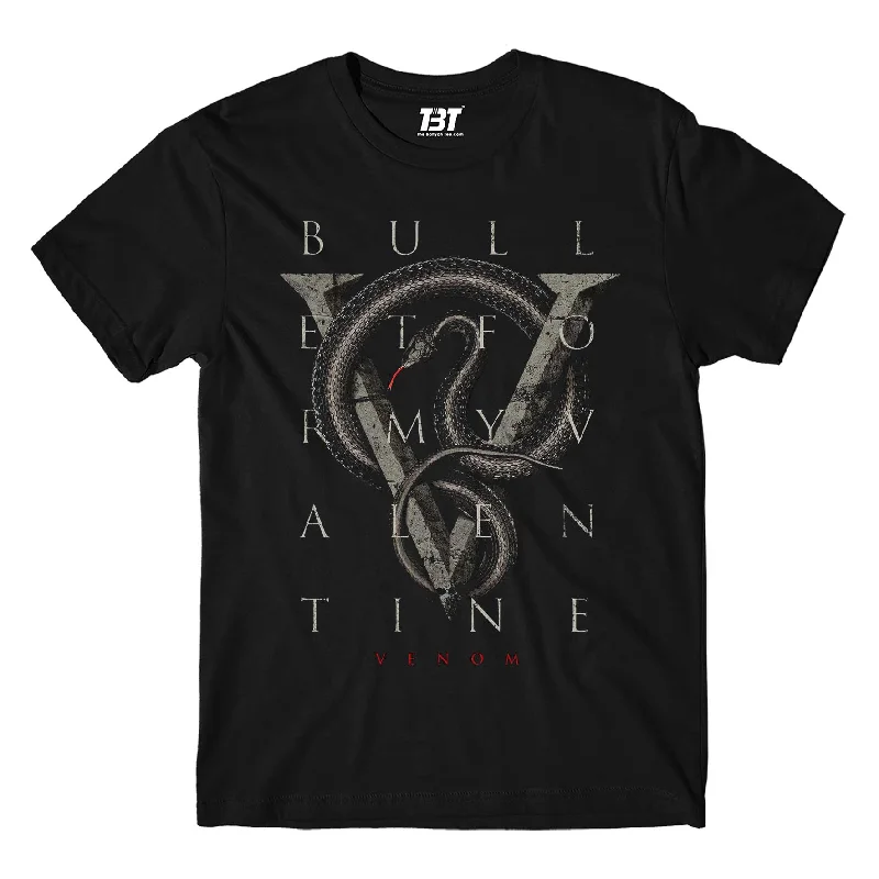 abstract cotton t-shirts -Bullet For My Valentine T shirt - Your Venom