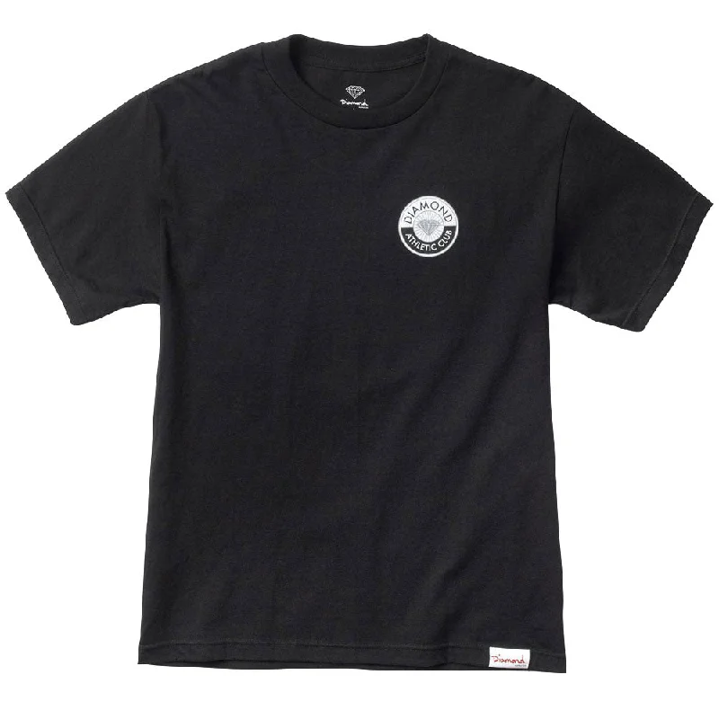 abstract holiday t-shirts -Diamond Supply Co Athletic Club T-shirt Black