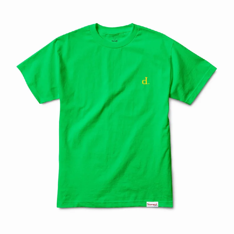 gaming long sleeve t-shirts -Diamond Supply Co Mini Un Polo T-shirt Kelly Green