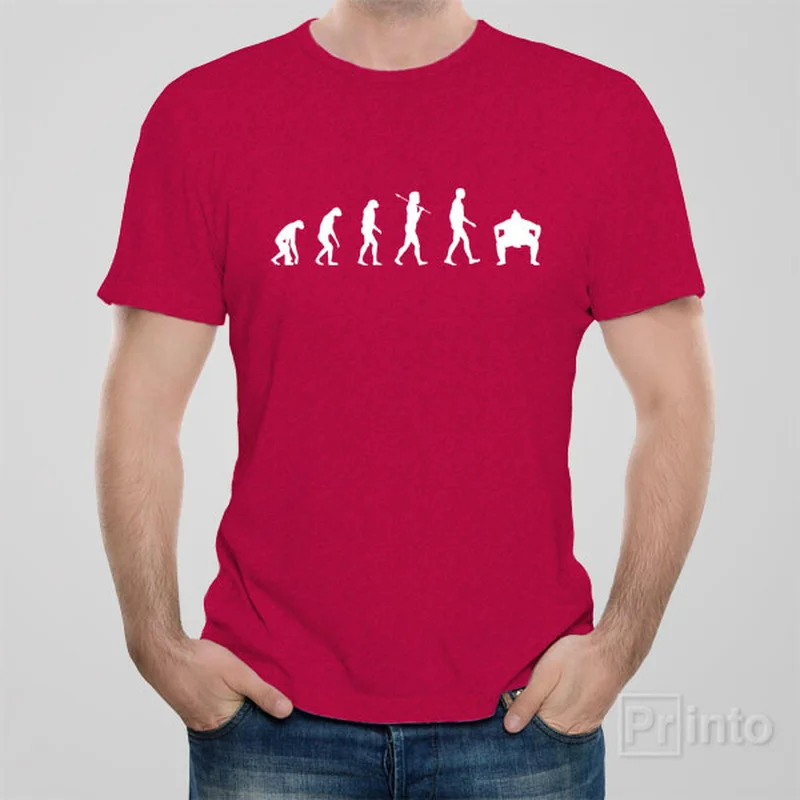 muscle plain t-shirts -Evolution of Sumo T-shirt