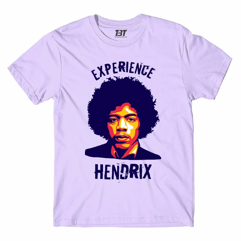 black graphic t-shirts -Jimi Hendrix T shirt - Experience Hendrix