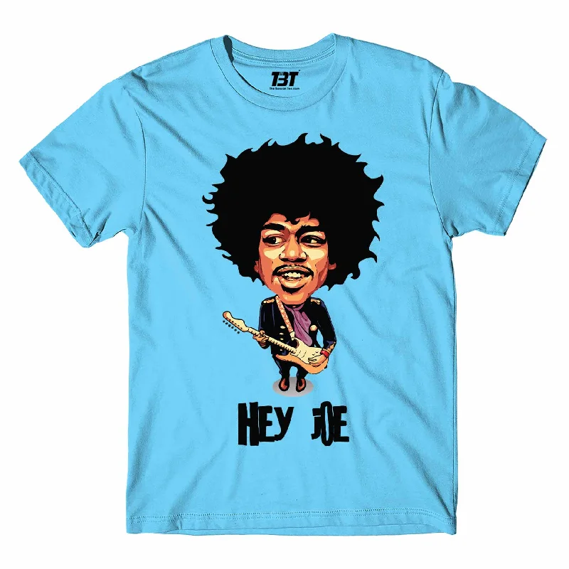 soft cotton t-shirts -Jimi Hendrix T shirt - Hey Joe