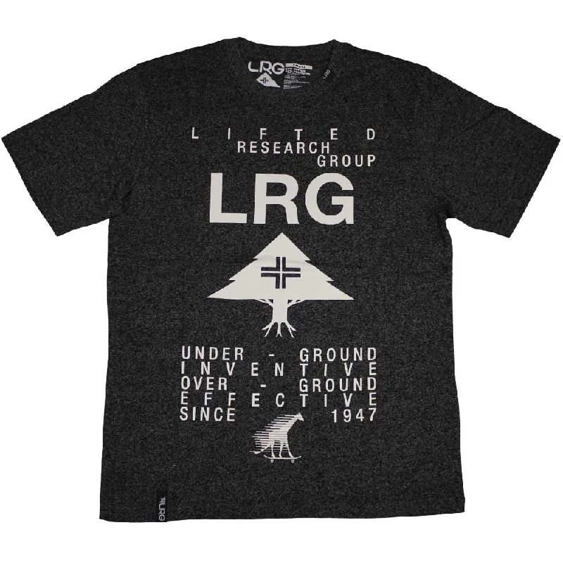 gaming long sleeve t-shirts -Lrg The Message T-shirt Black Heather