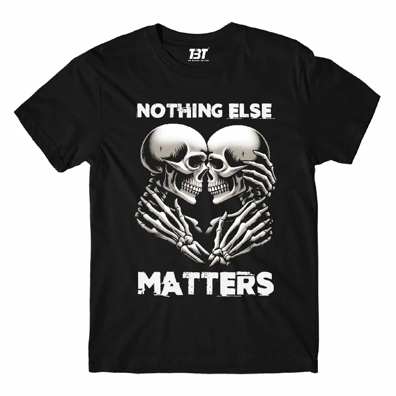 distressed funny t-shirts -Metallica T shirt - And Nothing Else Matters