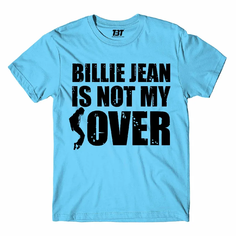 solid printed t-shirts -Michael Jackson T shirt - Billie Jean